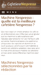 Mobile Screenshot of cafetierenespresso.com