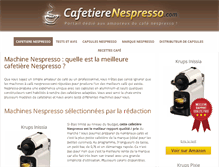 Tablet Screenshot of cafetierenespresso.com
